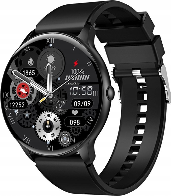 Smartwatch Giewont VT160-1 Czarny VT160-1 (5906506413182) Viedais pulkstenis, smartwatch Smartwatch Giewont VT160-1 Czarny VT160-1 (5906506413182) Viedais pulkstenis, smartwatch