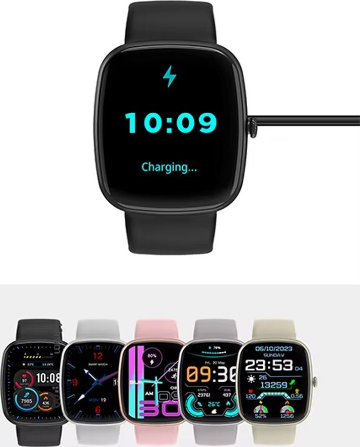 Zegarek damski SMARTWATCH GRAVITY GT18-6 GT18-6 (5900148052365) Viedais pulkstenis, smartwatch Zegarek damski SMARTWATCH GRAVITY GT18-6 GT18-6 (5900148052365) Viedais pulkstenis, smartwatch