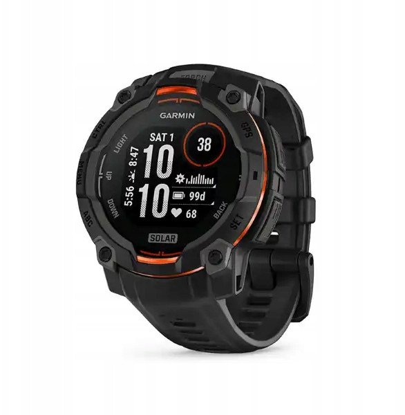 SMARTWATCH INSTINCT 3 SOLAR/BLACK/BLK 010-02934-00 GARMIN Viedais pulkstenis, smartwatch SMARTWATCH INSTINCT 3 SOLAR/BLACK/BLK 010-02934-00 GARMIN Viedais pulkstenis, smartwatch
