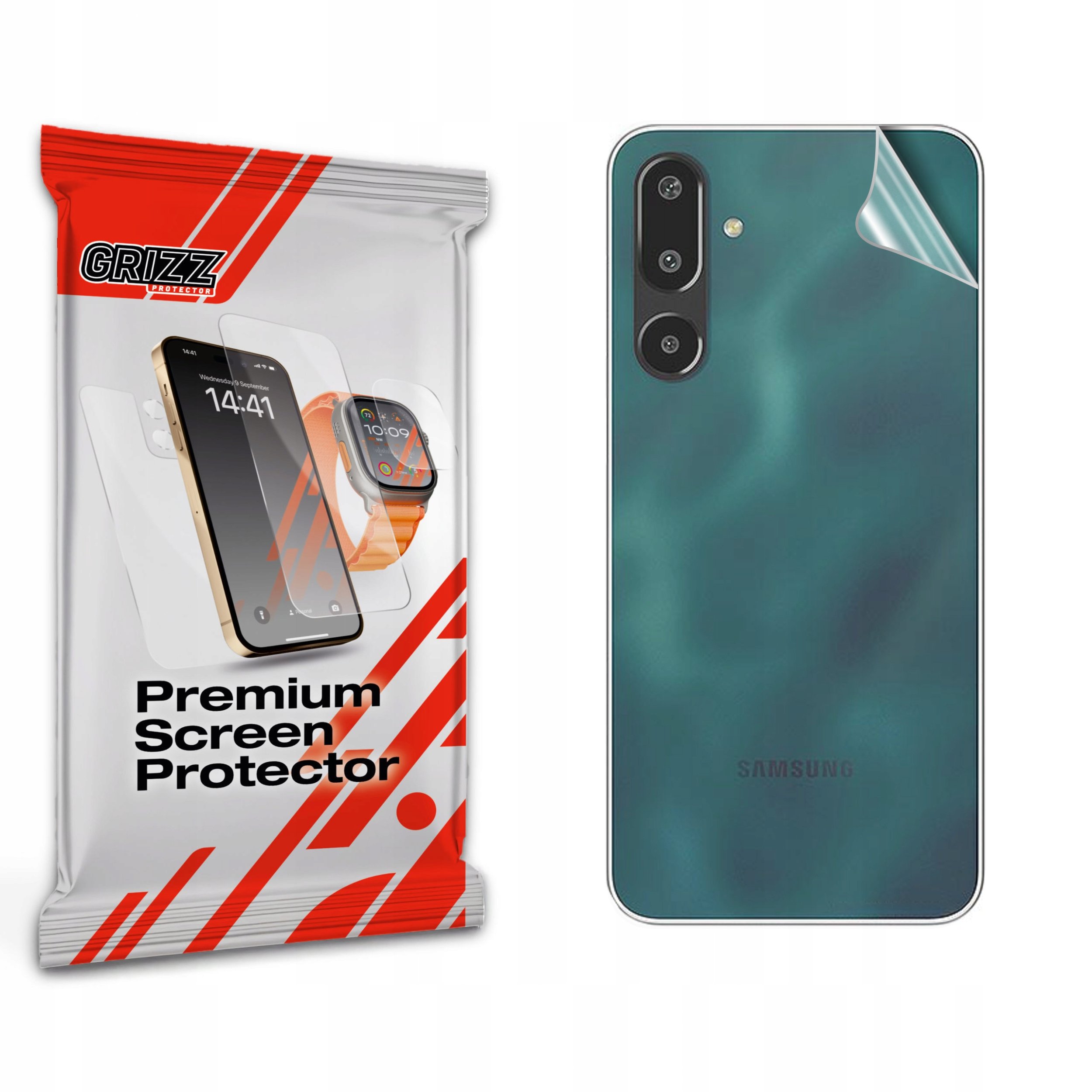 GrizzGlass Folia na tyl SatinSkin do Samsung Galaxy F16 GRZ13570 (5906146476844) aizsardzība ekrānam mobilajiem telefoniem GrizzGlass Folia na tyl SatinSkin do Samsung Galaxy F16 GRZ13570 (5906146476844) aizsardzība ekrānam mobilajiem telefoniem