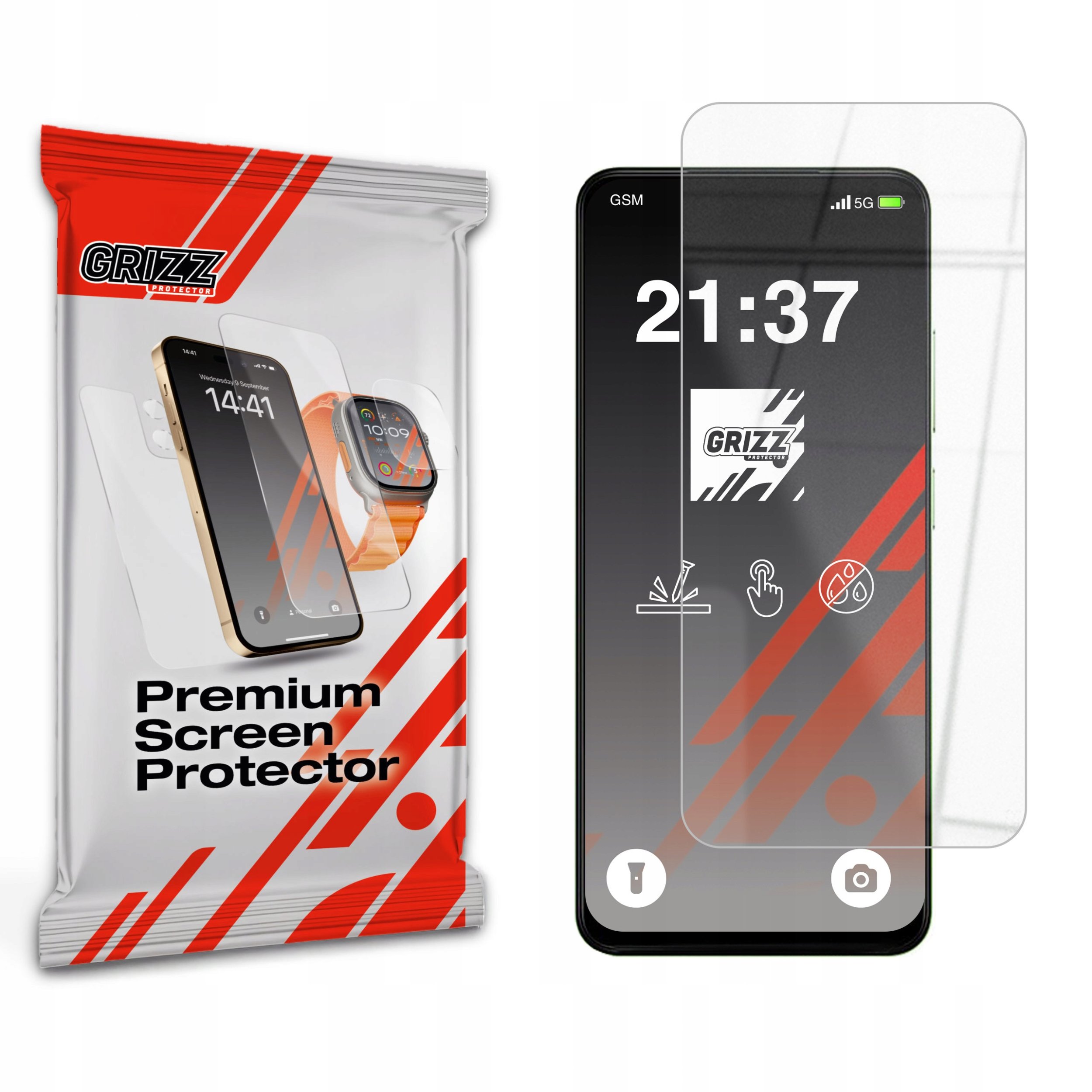 GrizzGlass Szklo hybrydowe HybridGlass do Xiaomi Redmi A5 4G GRZ13724 (5906146478671) aizsardzība ekrānam mobilajiem telefoniem GrizzGlass Szklo hybrydowe HybridGlass do Xiaomi Redmi A5 4G GRZ13724 (5906146478671) aizsardzība ekrānam mobilajiem telefoniem