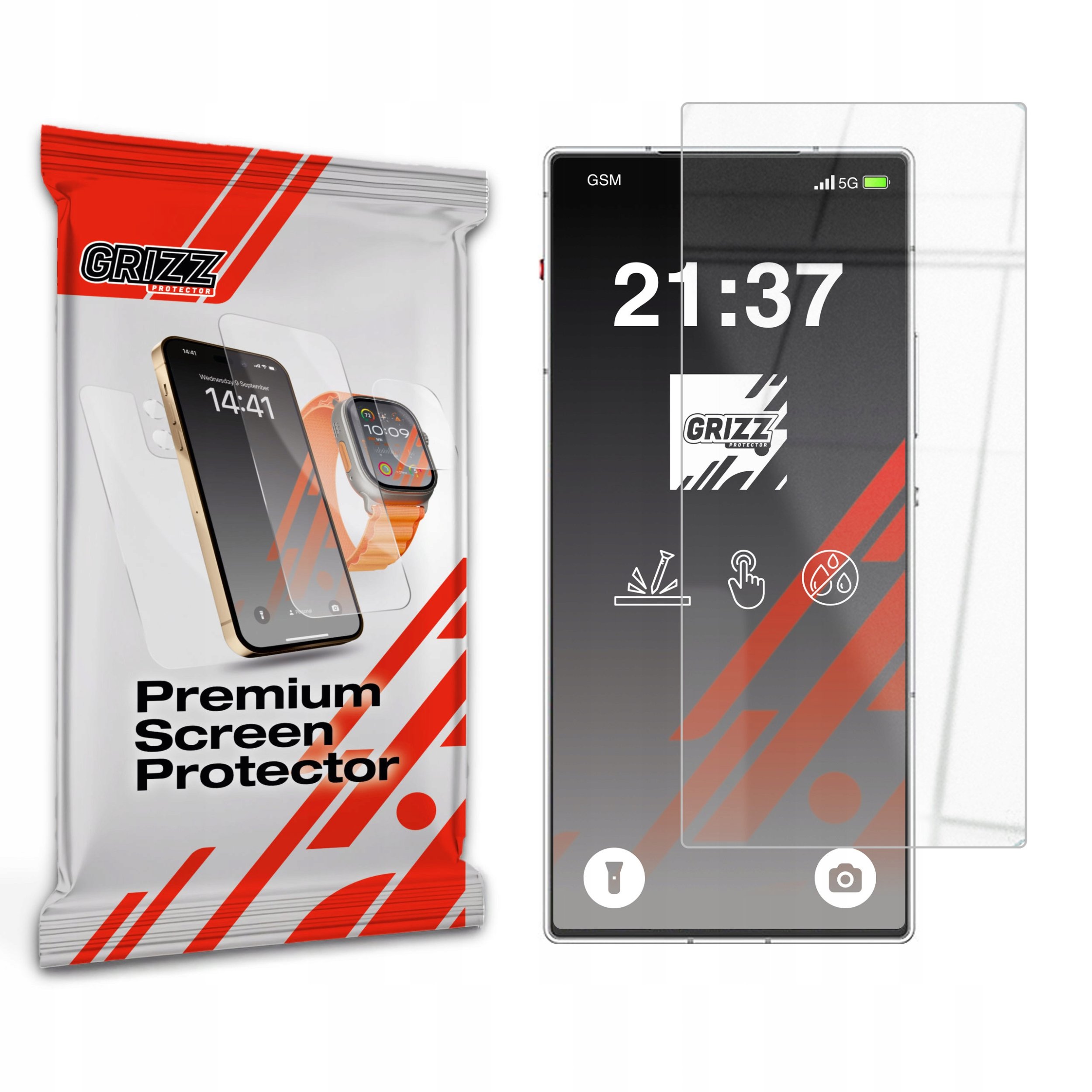 GrizzGlass Szklo hybrydowe HybridGlass do ZTE nubia RedMagic 10 Air GRZ13937 (5906146480452) aizsardzība ekrānam mobilajiem telefoniem GrizzGlass Szklo hybrydowe HybridGlass do ZTE nubia RedMagic 10 Air GRZ13937 (5906146480452) aizsardzība ekrānam mobilajiem telefoniem