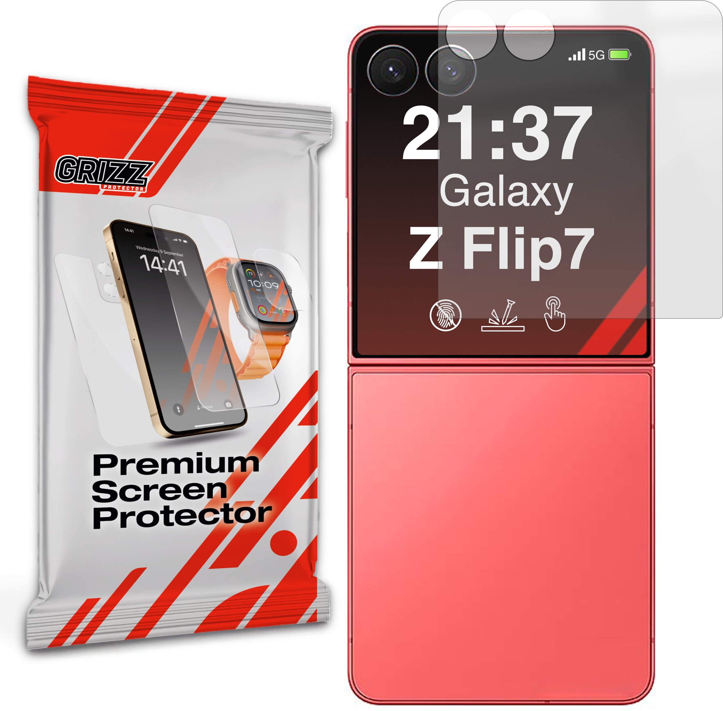 GrizzGlass Folia matowa PaperScreen do Samsung Galaxy Z Flip7 GRZ14581 (5906146492080) aizsardzība ekrānam mobilajiem telefoniem GrizzGlass Folia matowa PaperScreen do Samsung Galaxy Z Flip7 GRZ14581 (5906146492080) aizsardzība ekrānam mobilajiem telefoniem