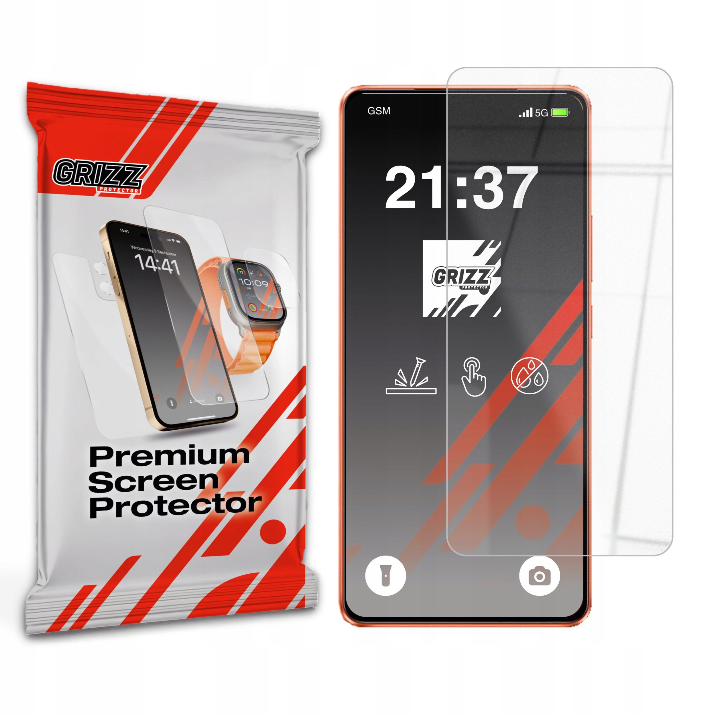 GrizzGlass Szklo hybrydowe HybridGlass do Vivo iQOO Z10 Turbo GRZ14157 (5906146483347) aizsardzība ekrānam mobilajiem telefoniem GrizzGlass Szklo hybrydowe HybridGlass do Vivo iQOO Z10 Turbo GRZ14157 (5906146483347) aizsardzība ekrānam mobilajiem telefoniem