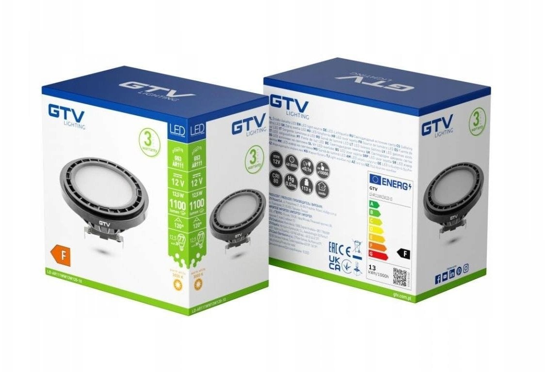 GTV Zarowka LED G53 AR111 12