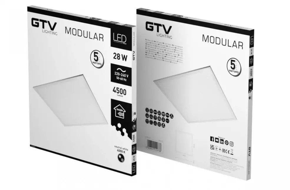 Lampa sufitowa GTV Panel LED MODULAR