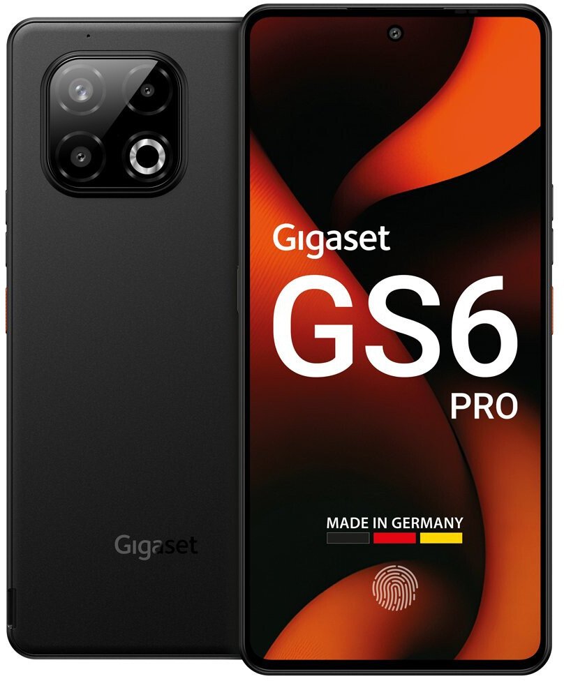 Smartfon Gigaset GS6 Pro czarny S30853-H1542-R121 (4255781908731) Mobilais Telefons Smartfon Gigaset GS6 Pro czarny S30853-H1542-R121 (4255781908731) Mobilais Telefons