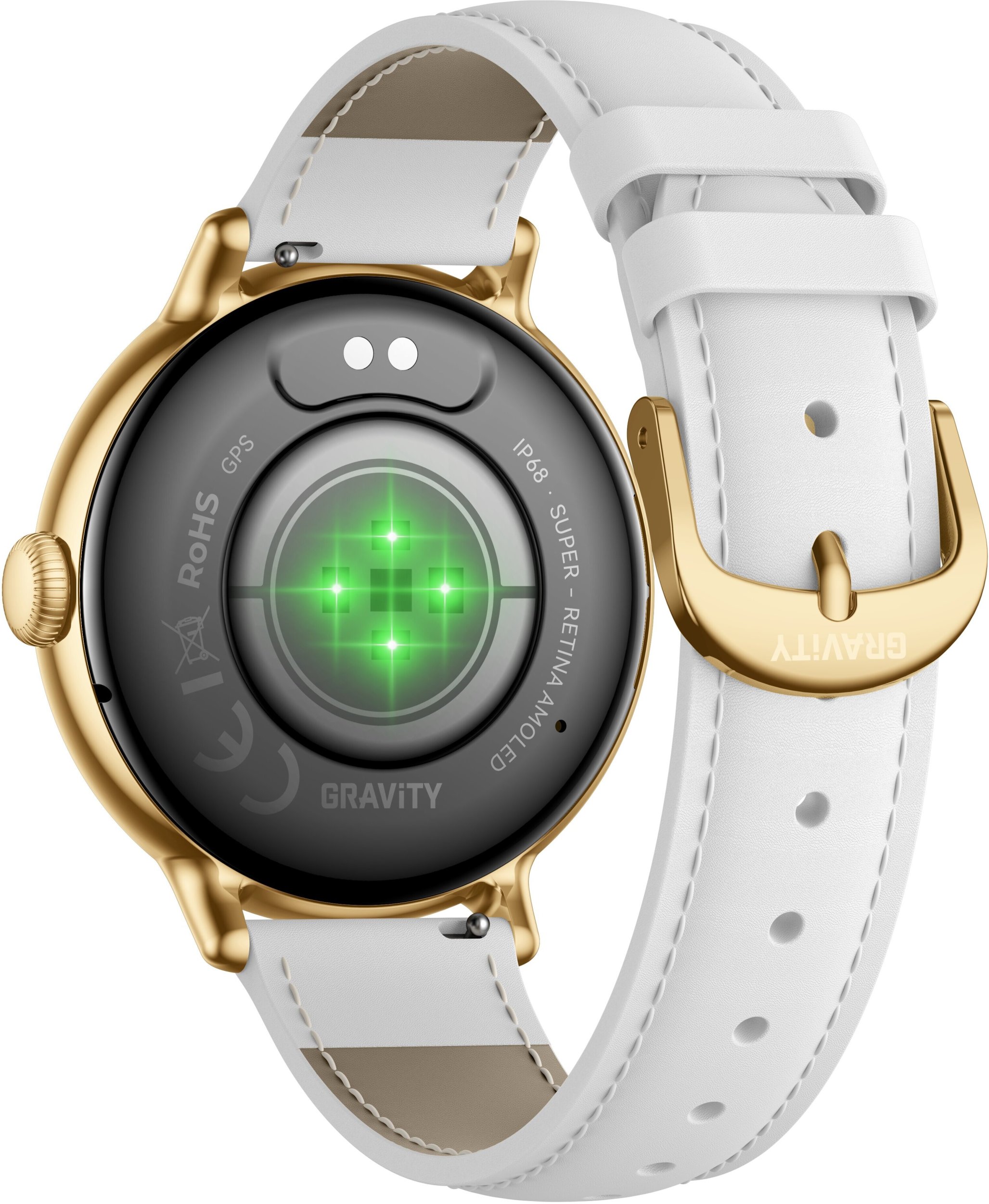 Smartwatch Gravity GT33-2 Zloty (GT33) GT33 (5900148057049) Viedais pulkstenis, smartwatch Smartwatch Gravity GT33-2 Zloty (GT33) GT33 (5900148057049) Viedais pulkstenis, smartwatch