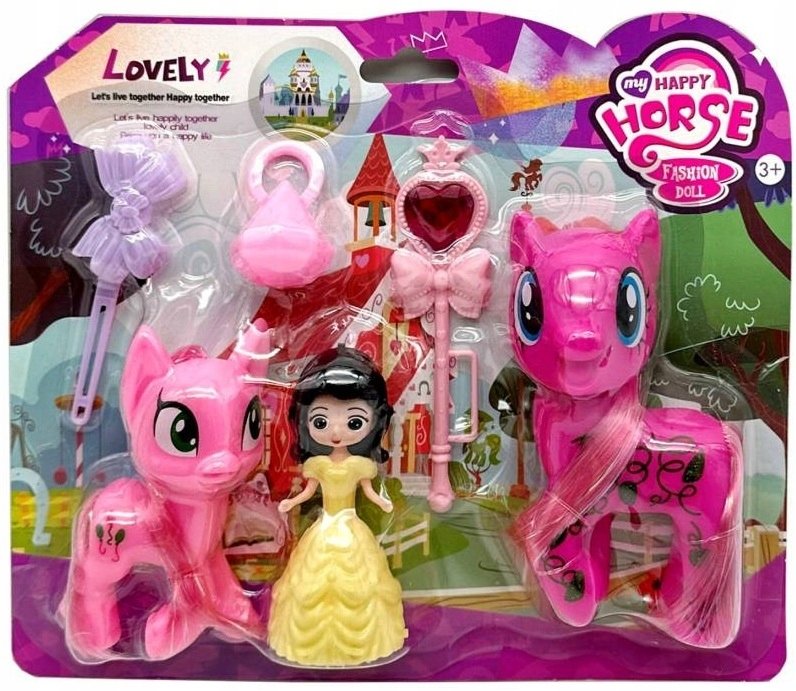 Figurka Gazelo Mini koniki laleczka+akcesoria G218947