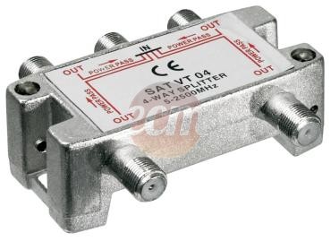 Goobay Rozdzielacz sygnalu SAT splitter 1x