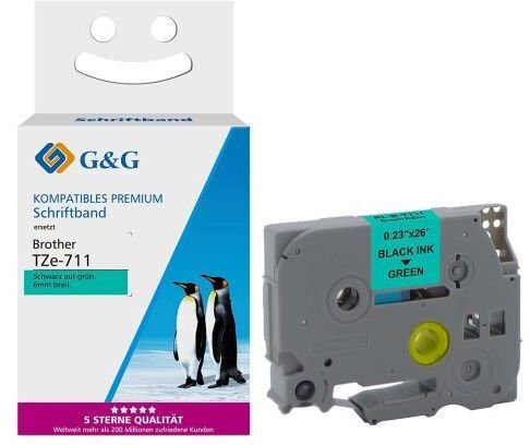 GG Tasma kompatybilny z Brother TZe-711