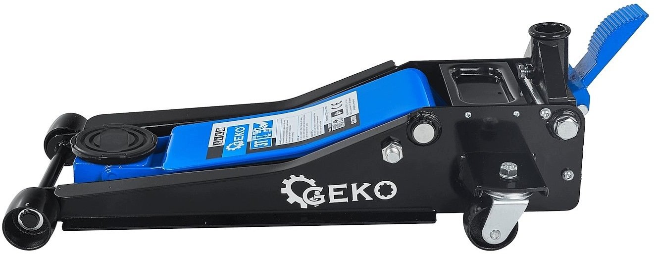 Geko Podnosnik hydrauliczny niskoprofilowy 2-tlokowy z