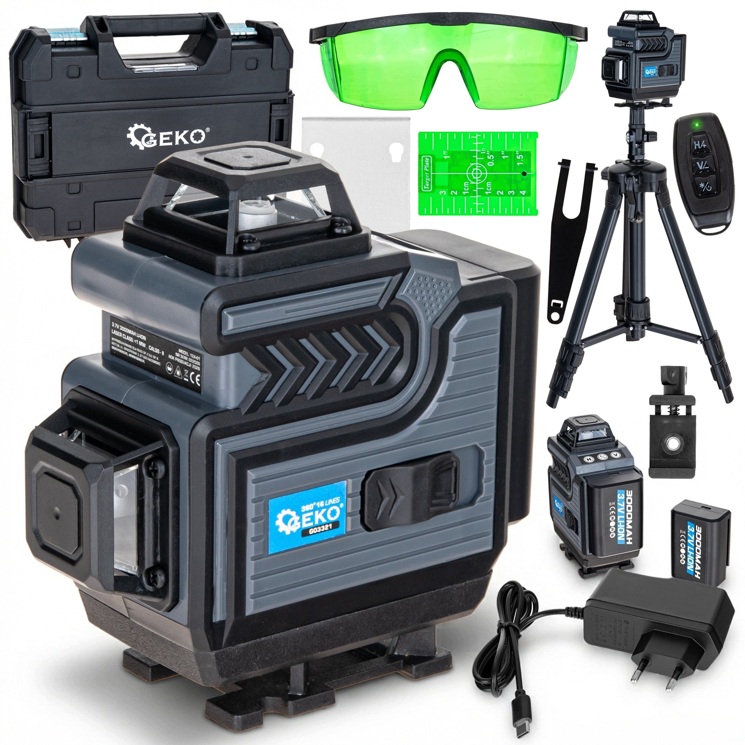 Geko Laser krzyzowy 360 degrees  4D