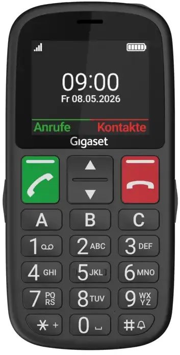 Telefon stacjonarny Gigaset GL30 czarny (S30853-H1254-R101)
