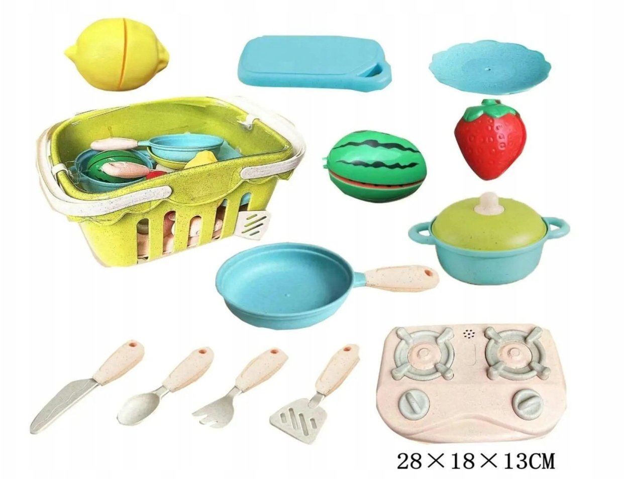 Gazelo Zestaw kuchenny w koszyku G210570