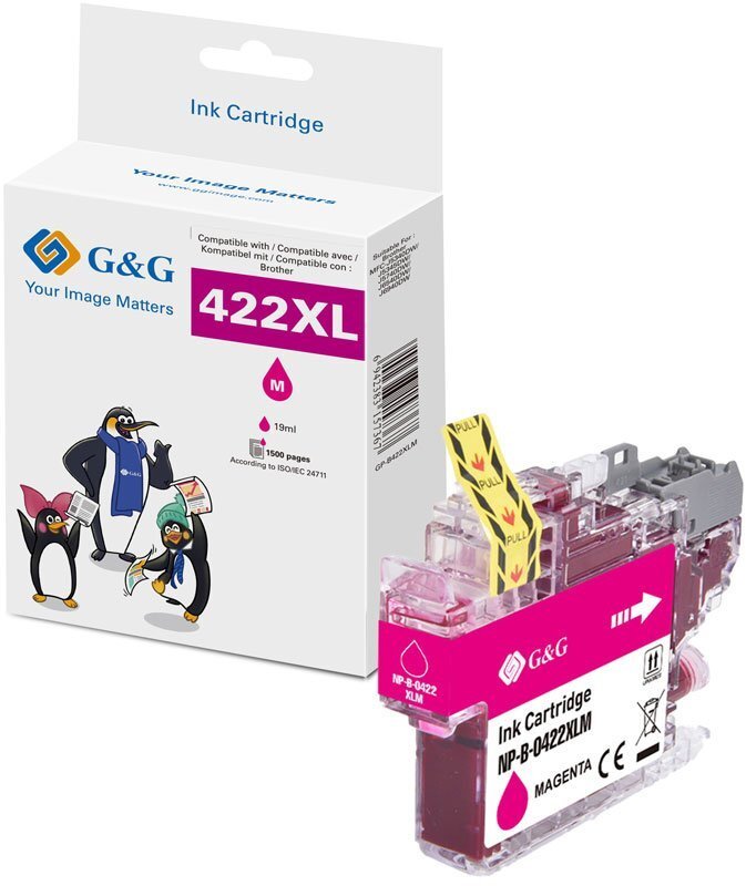 Tusz GG Kompatybilny z Brother 422XL