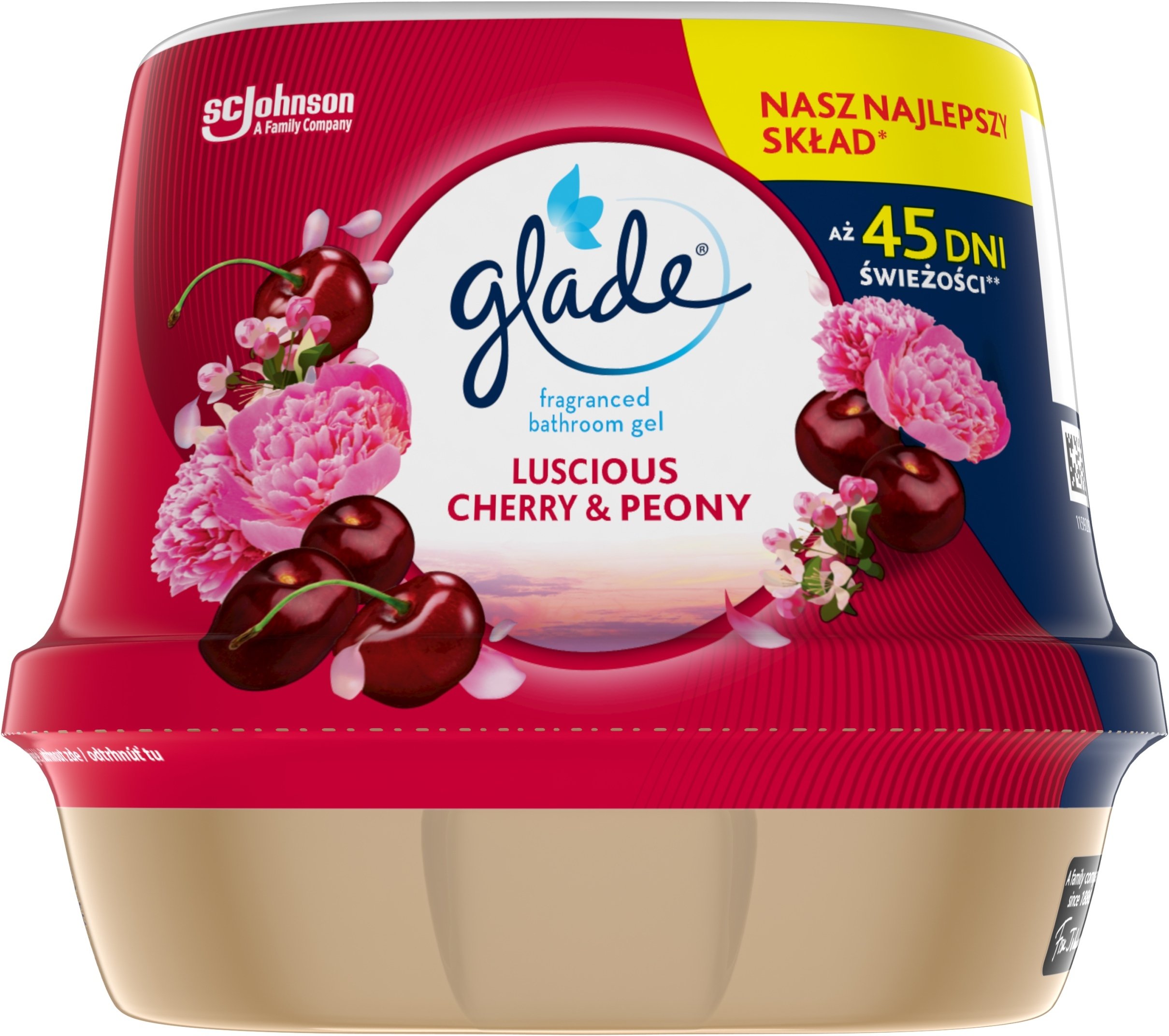 Glade Odswiezacz powietrza Wisnia Peonia zel