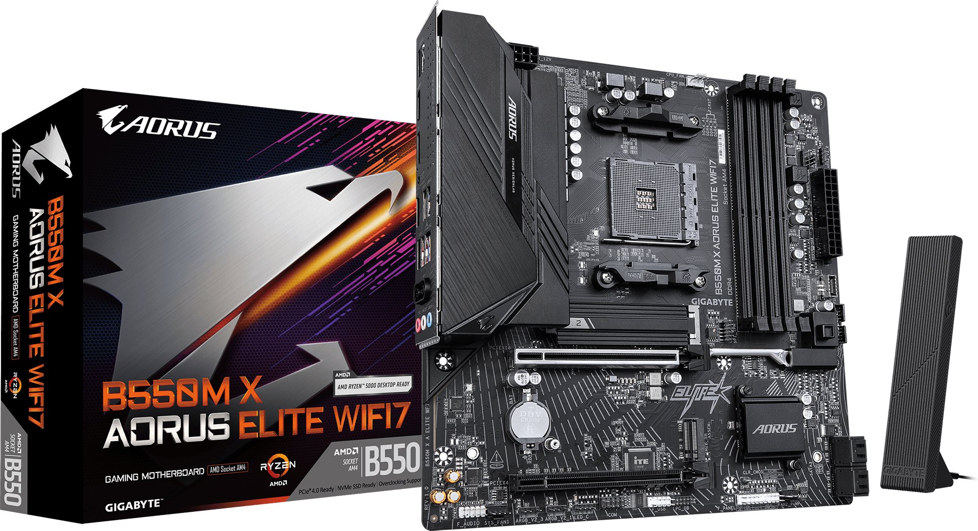 Plyta glowna Gigabyte B550M X AORUS