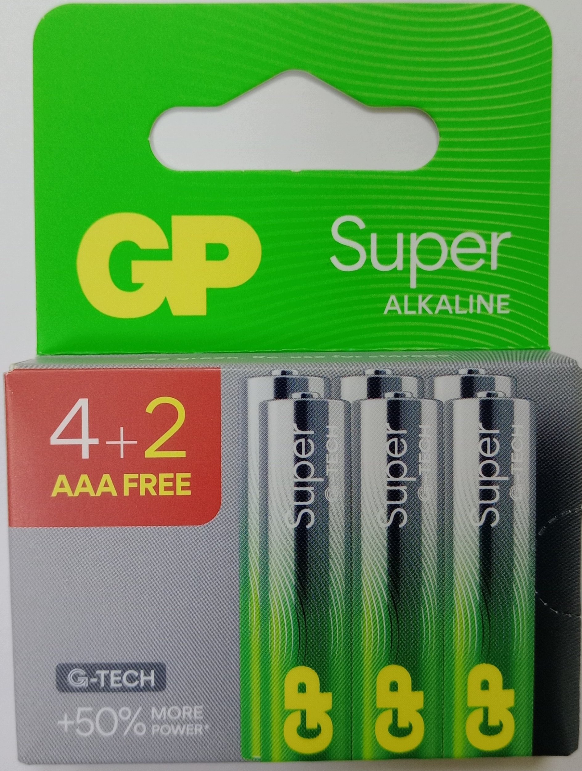 GP Bateria LR03 Ultra Alkaline bl/6