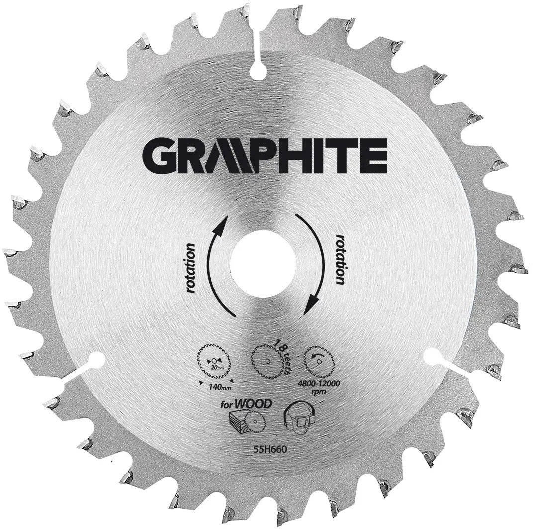 Graphite Tarcza do pilarki widiowa 140