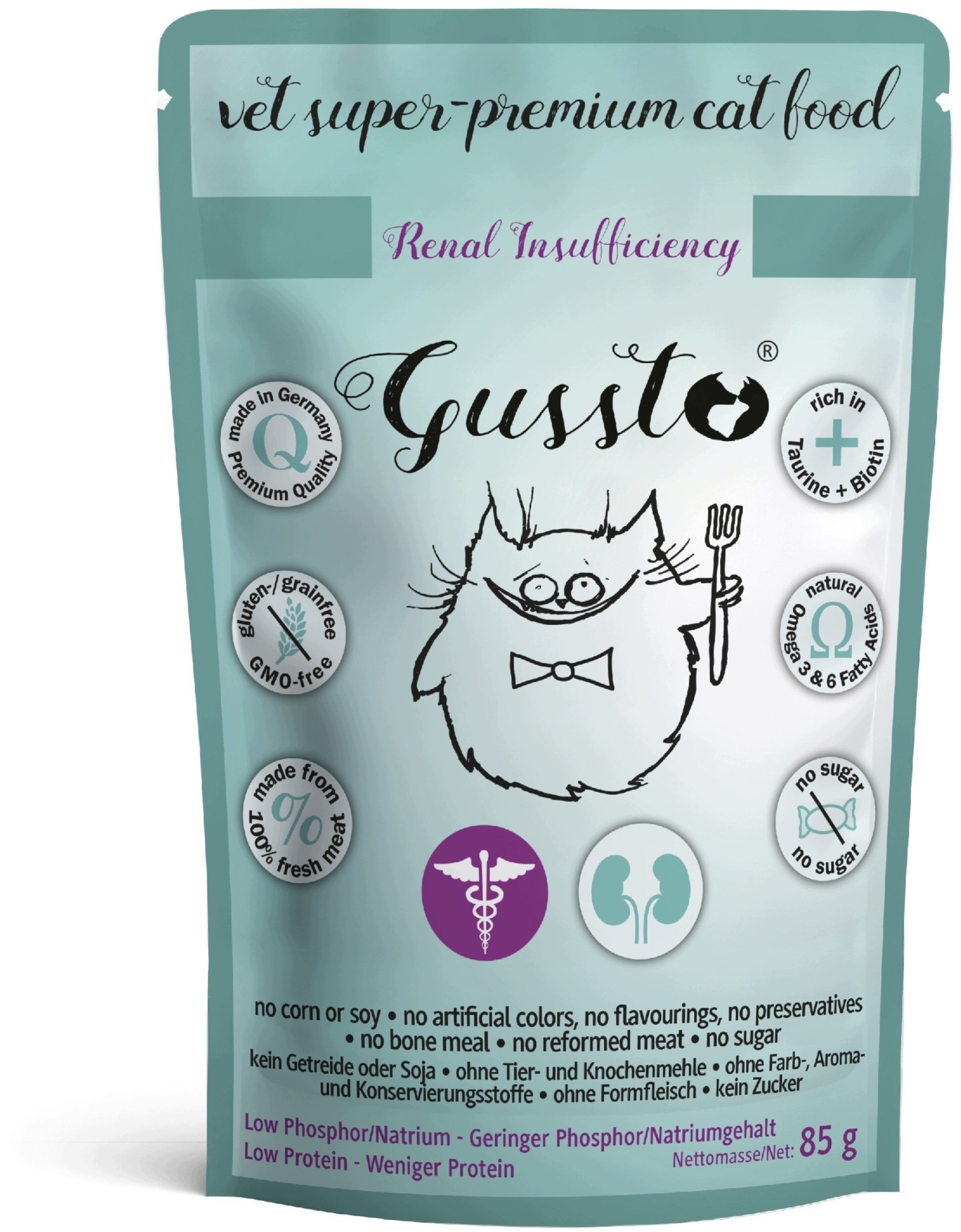 GUSSTO VET saszetka 85g Renal Insufficiency