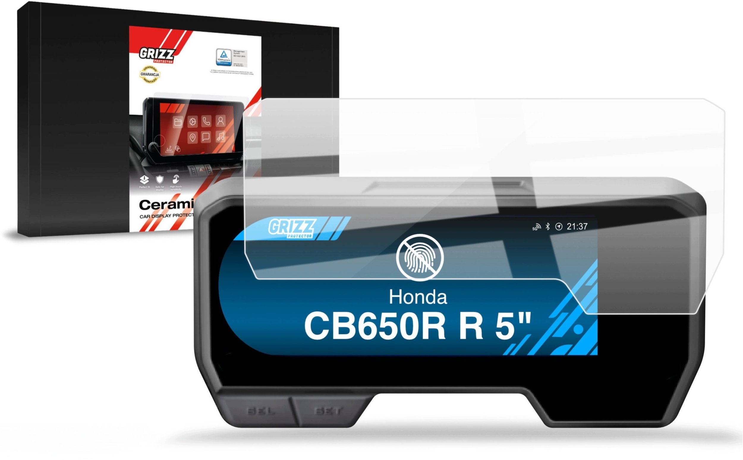 GrizzGlass Folia ceramiczna CarDisplay Protection do