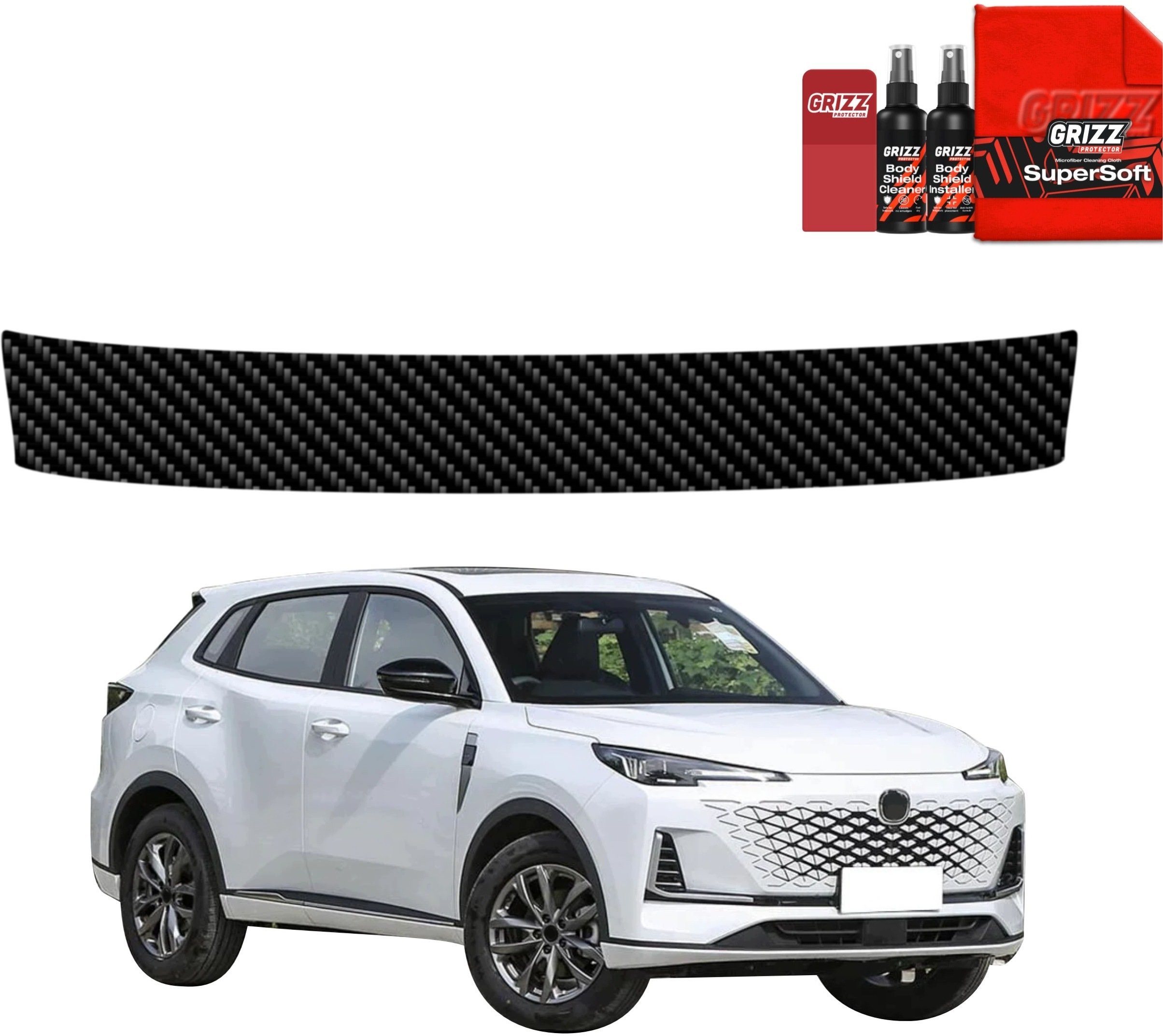 GrizzGlass Karbonowa folia ochronna BodyShield Carbon
