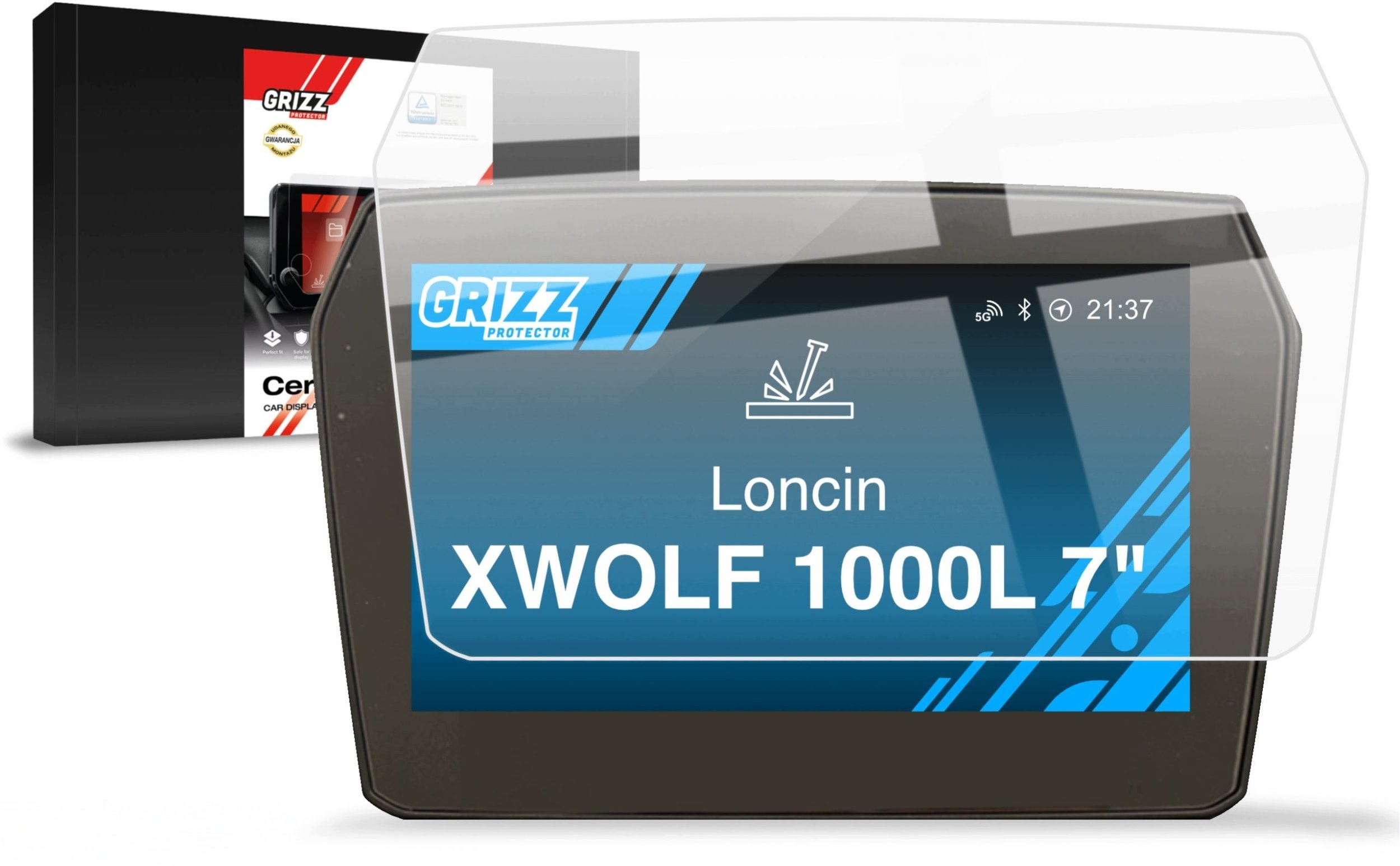 GrizzGlass Folia ceramiczna CarDisplay Protection do