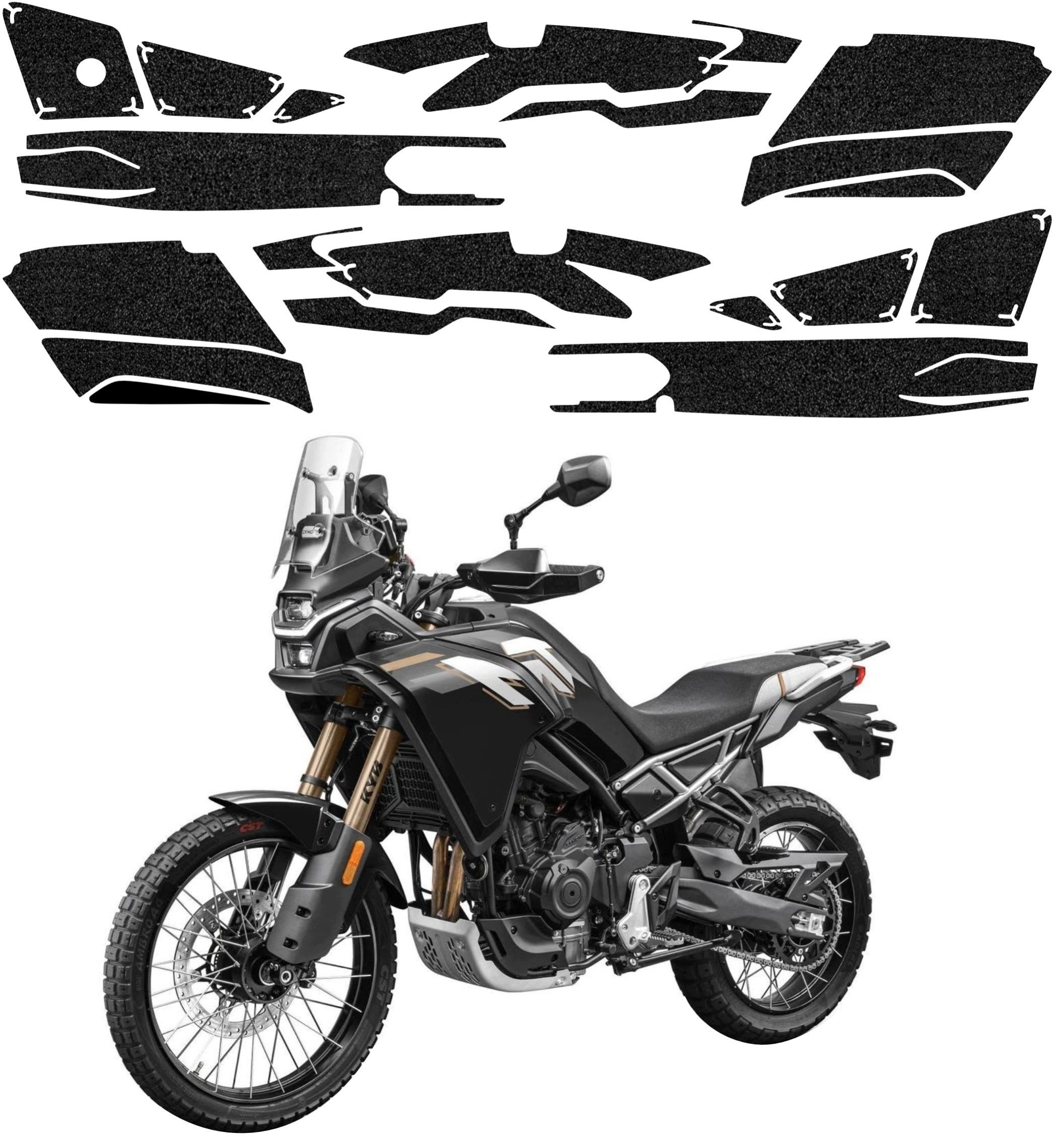 GrizzGlass Czarna powloka techniczna HeavyDuty Black