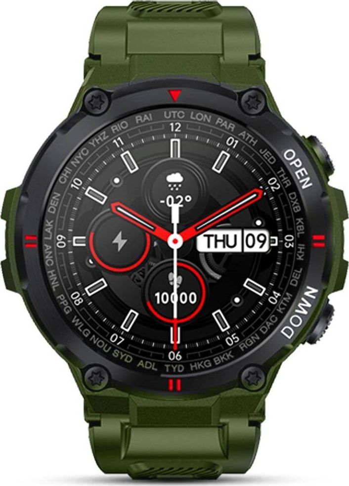 Smartwatch Giewont GW430-3 Zielony (GW430-3) GW430-3 (5904665272145) Viedais pulkstenis, smartwatch Smartwatch Giewont GW430-3 Zielony (GW430-3) GW430-3 (5904665272145) Viedais pulkstenis, smartwatch