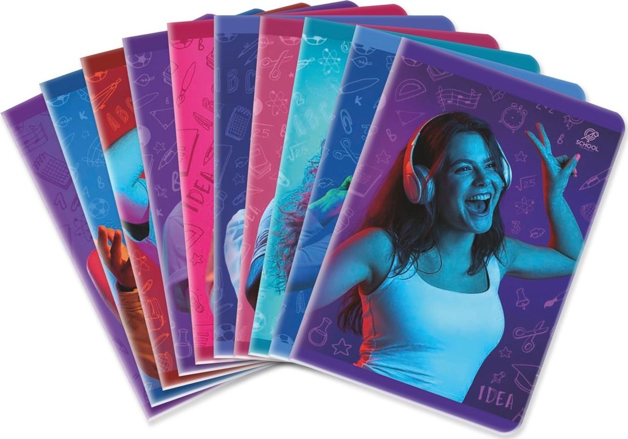 Klade A5/32k Līniju Young & Singing (10gab) biroja tehnikas aksesuāri