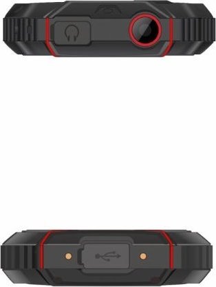 Telefon komorkowy Evolveo StrongPhone W4, vodotesny odolny Dual SIM telefon, cerno-cervena SGP-W4-BR (8595683203722)