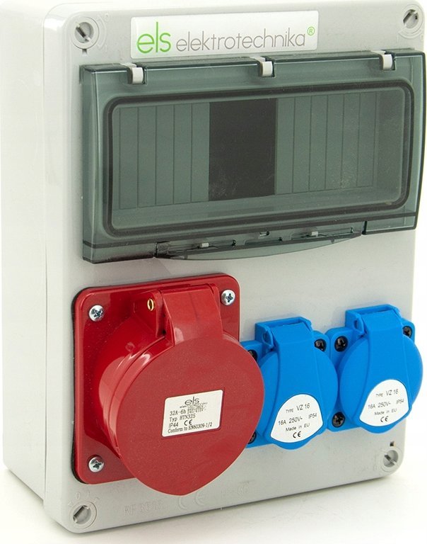 ELS Elektrotechnika Rozdzielnica budowlana 32A/5 +