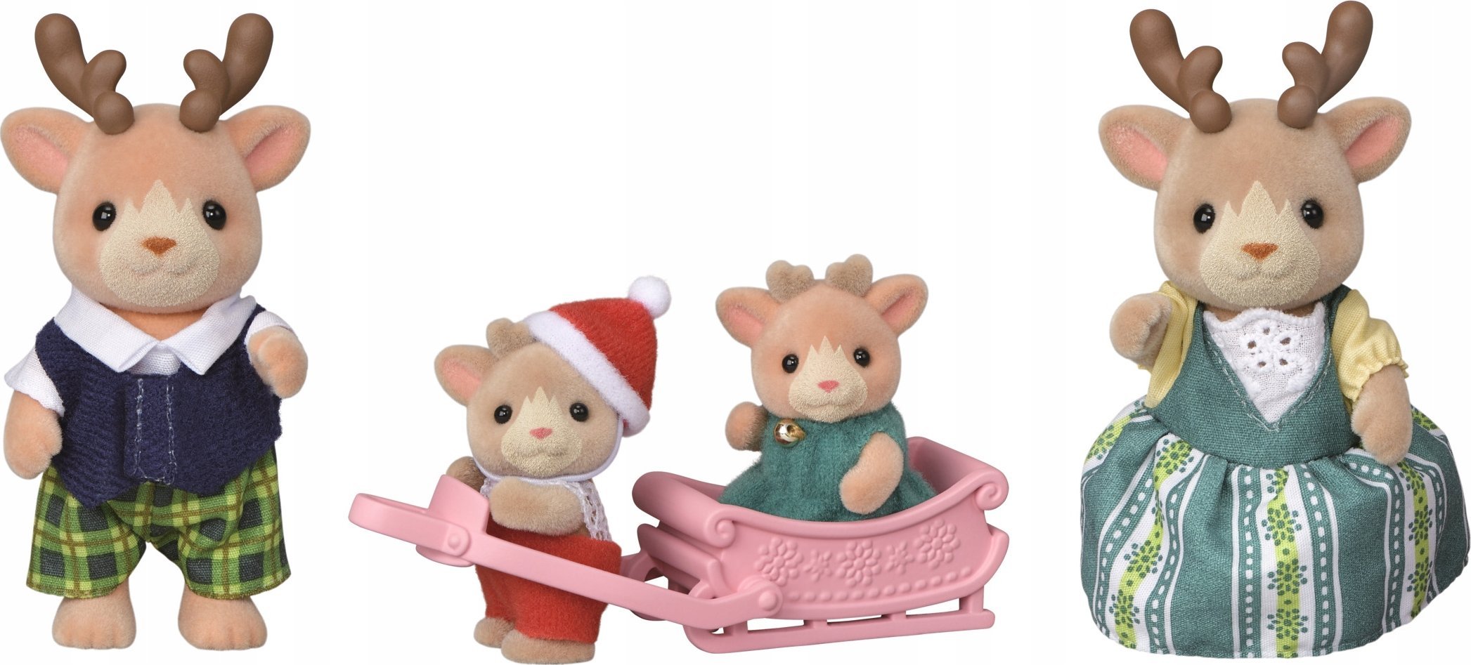Figurka Epoch SYLVANIAN Rodzina Reniferow 05692