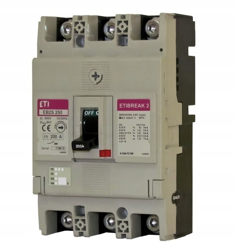 Eti-Polam Wylacznik kompaktowy 3P 200A 16kA