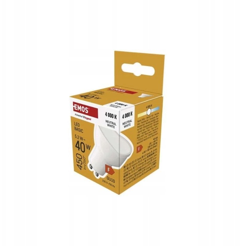 Emos Zarowka LED Basic MR16 GU10