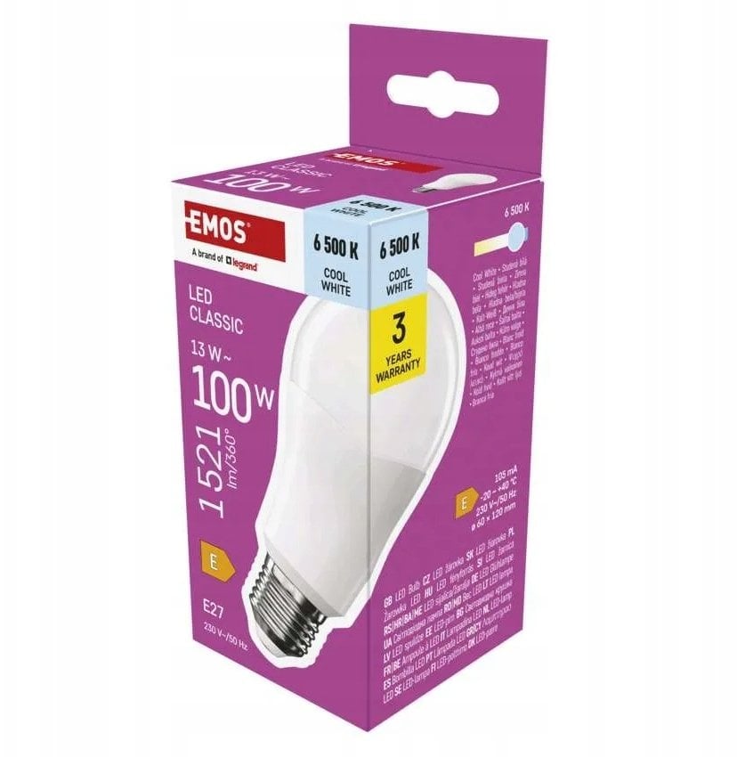 Emos Zarowka LED Classic A60 E27