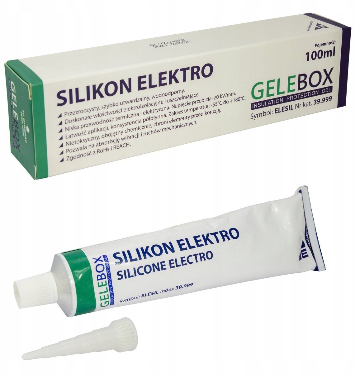 Elektro-Plast Silikon Elektro ELESIL 20kV/mm przezroczysty