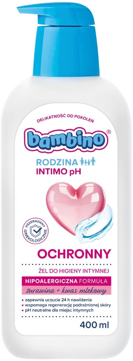 Eurobio Lab BAMBINO_Rodzina Intimo PH ochronny