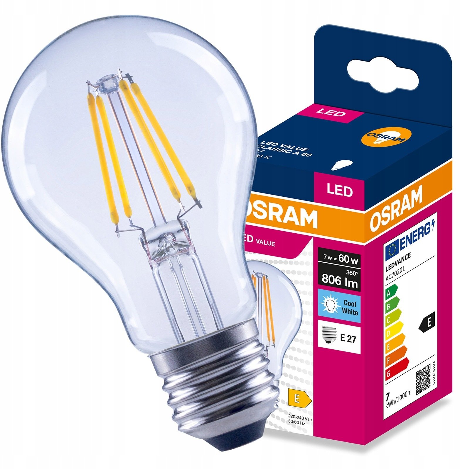 Eko-Light Zarowka LED VALUE CLASSIC E27