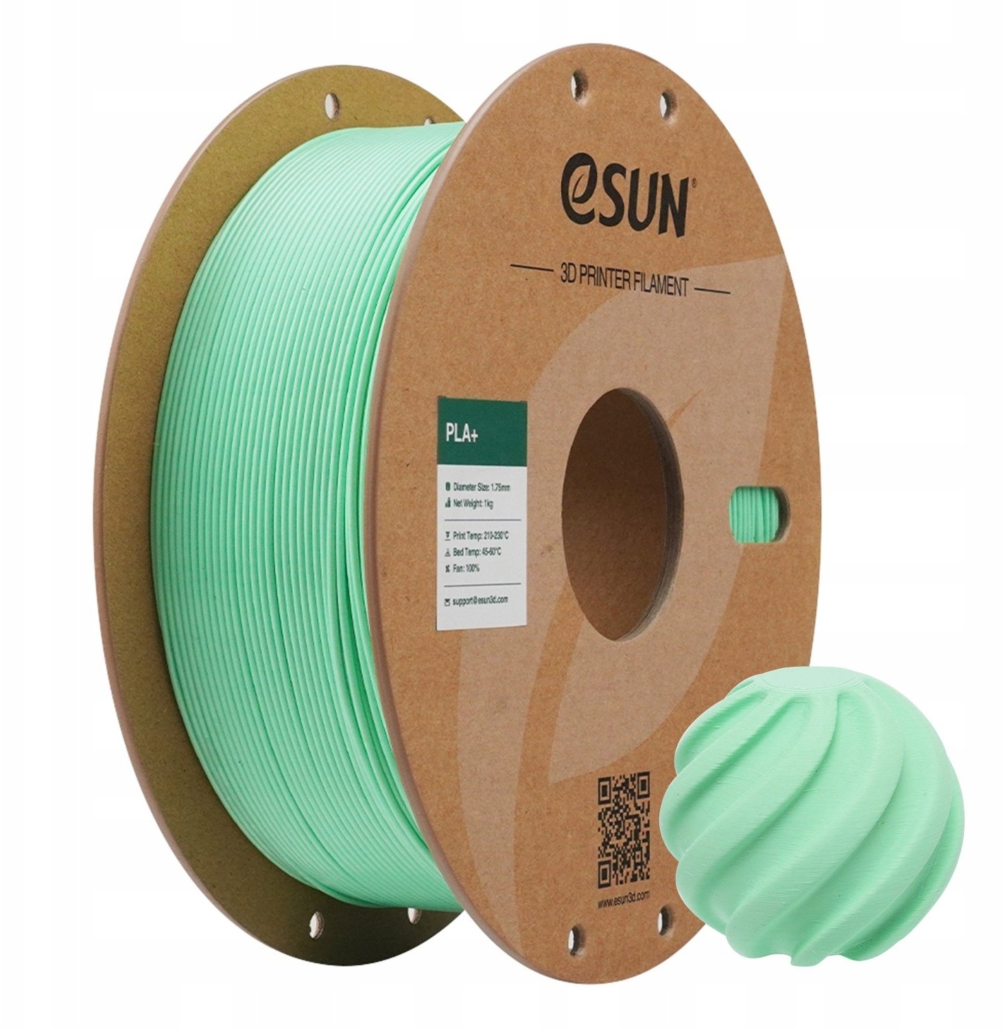 ESun Filament PLA+ 1 75mm 1kg