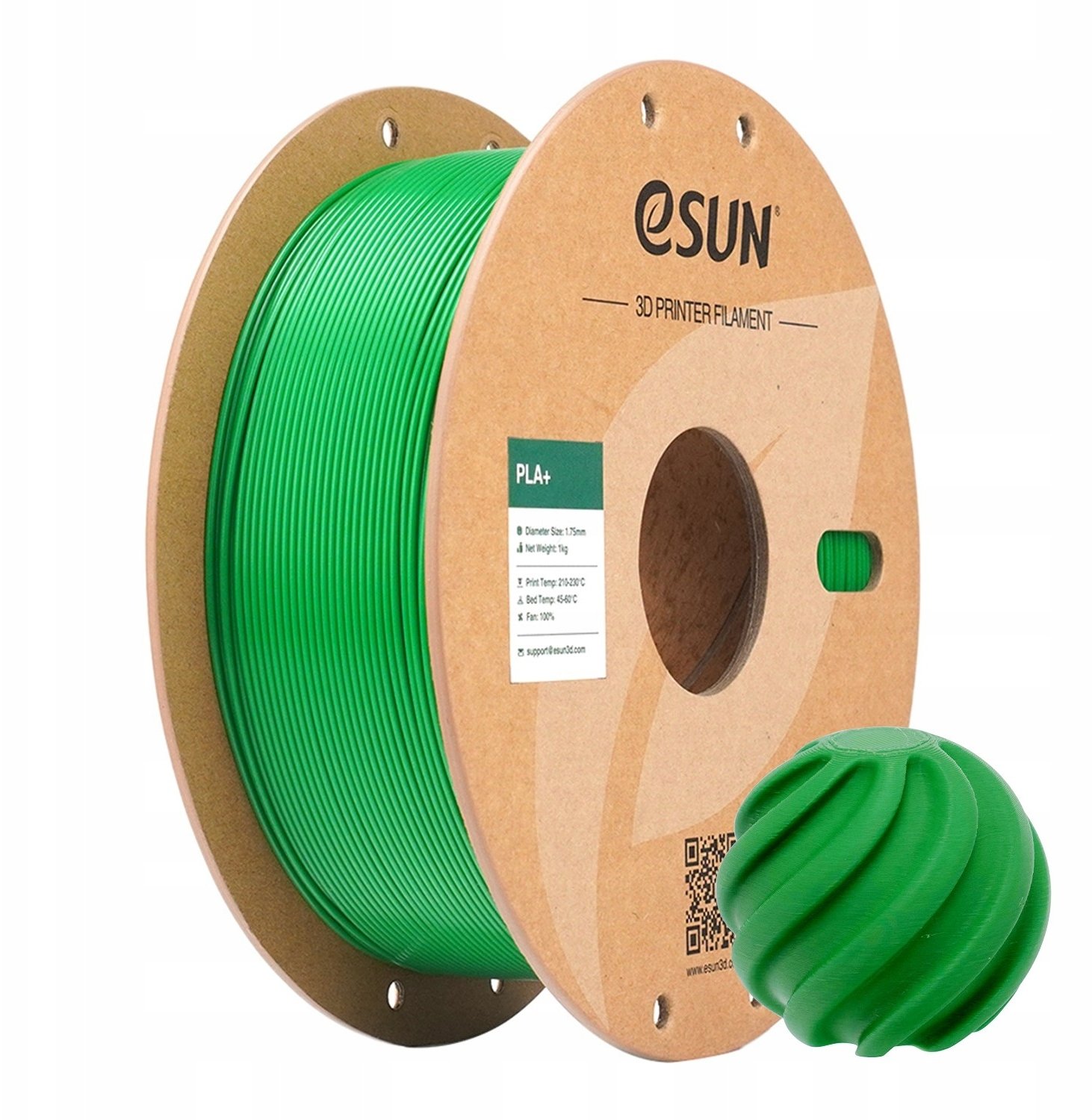 ESun Filament PLA+ 1 75mm 1kg