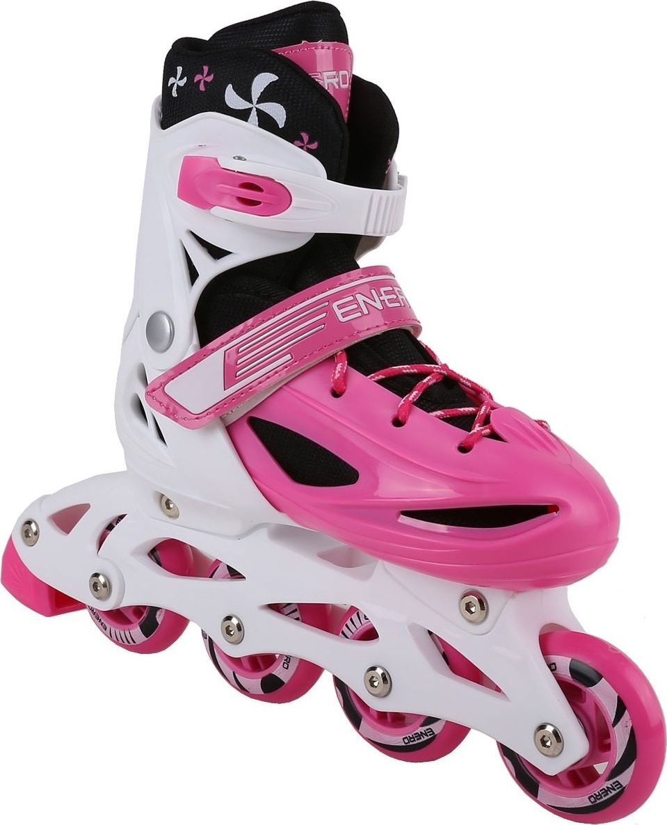 ENERO Roller skates - roller skates - 4in1 pink skates. 34-37 Skrituļslidas