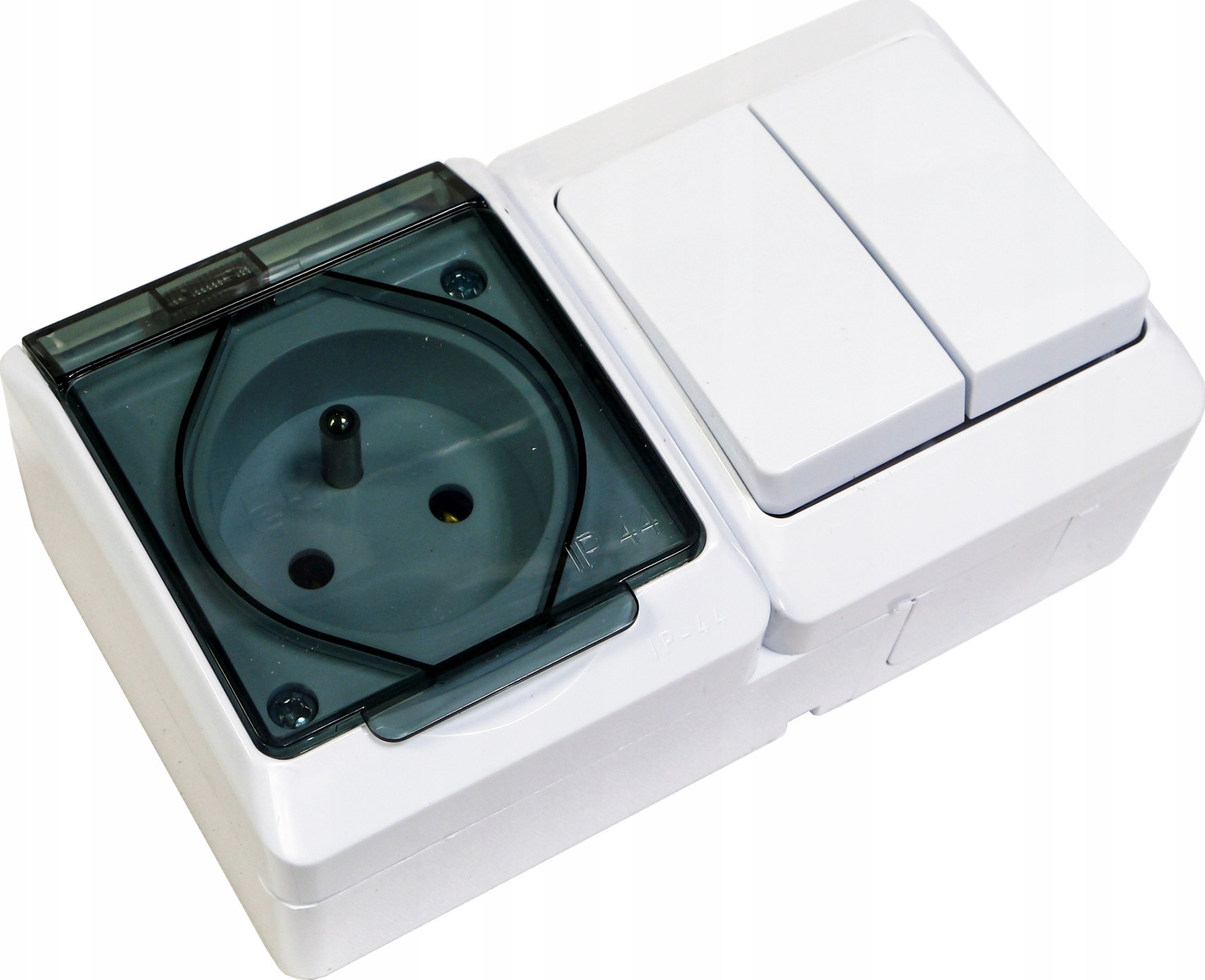 Elektro-Plast HERMES Gniazdo pojedyncze z/u 2P+Z