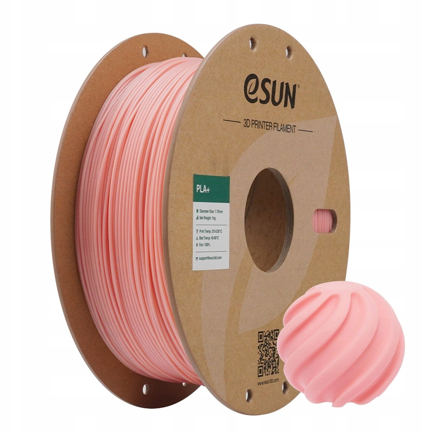 ESun Filament PLA+ 1 75mm 1kg