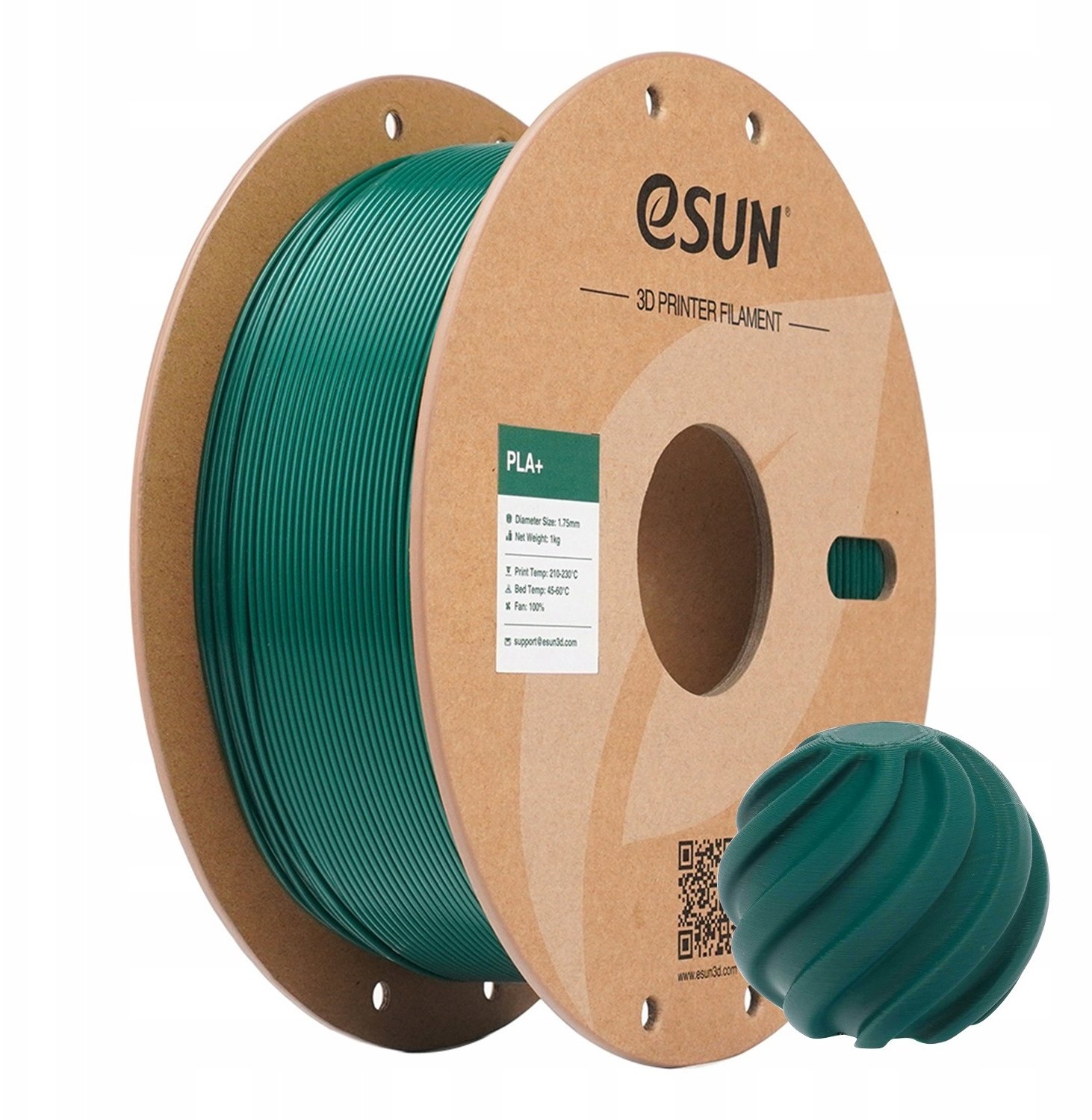ESun Filament PLA+ 1 75mm 1kg