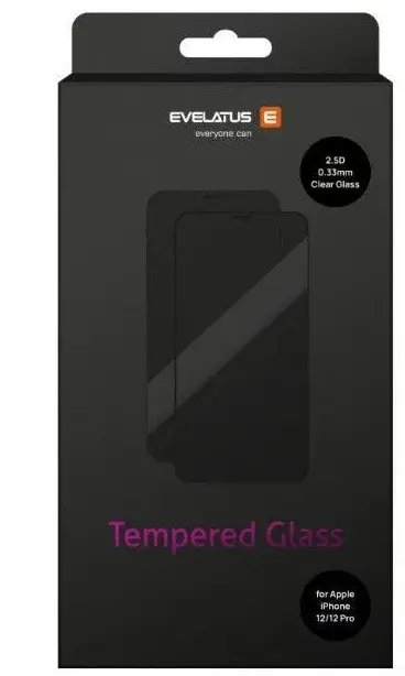 Evelatus Szklo ochronne Apple iPhone 12/12