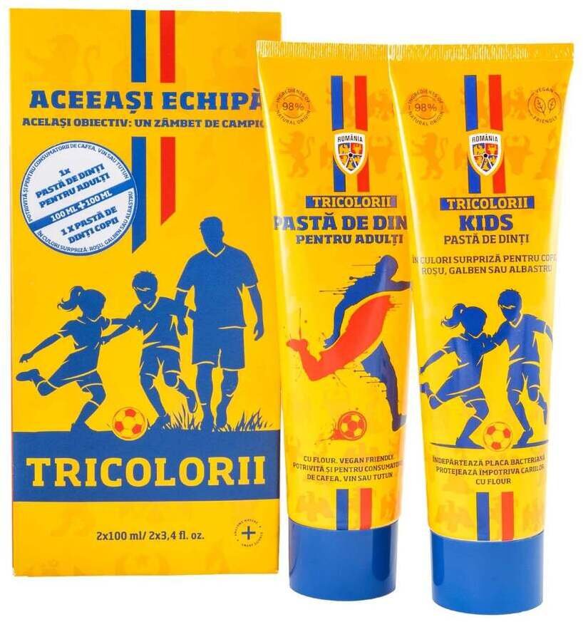 Elgydium Set Tricolorii: Tricolorii Stain Protection