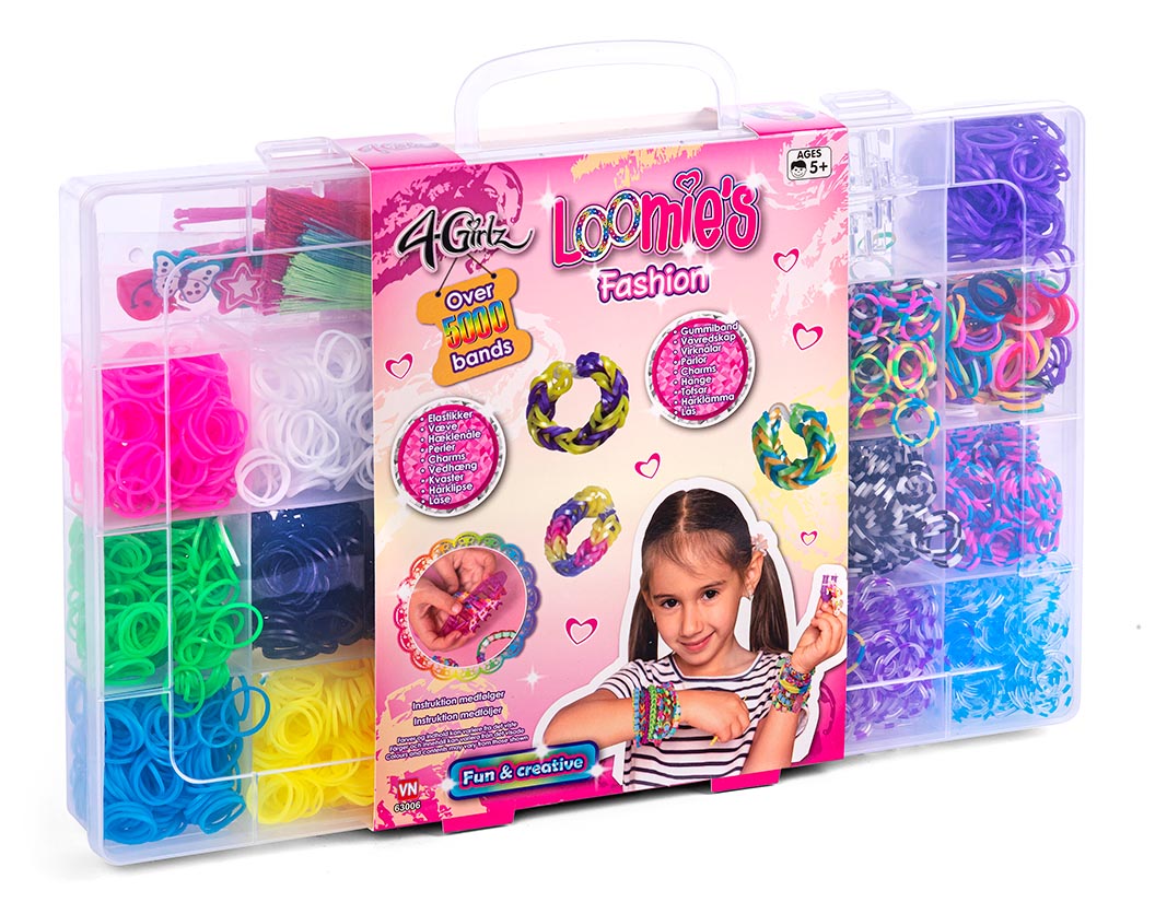 4-Girlz - 5000+ loomie`s in Suitcase