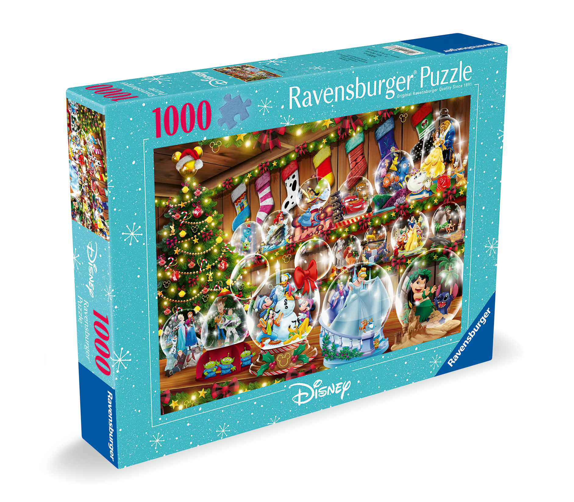 Ravensburger - Puzzle Disney Christmas 1000p